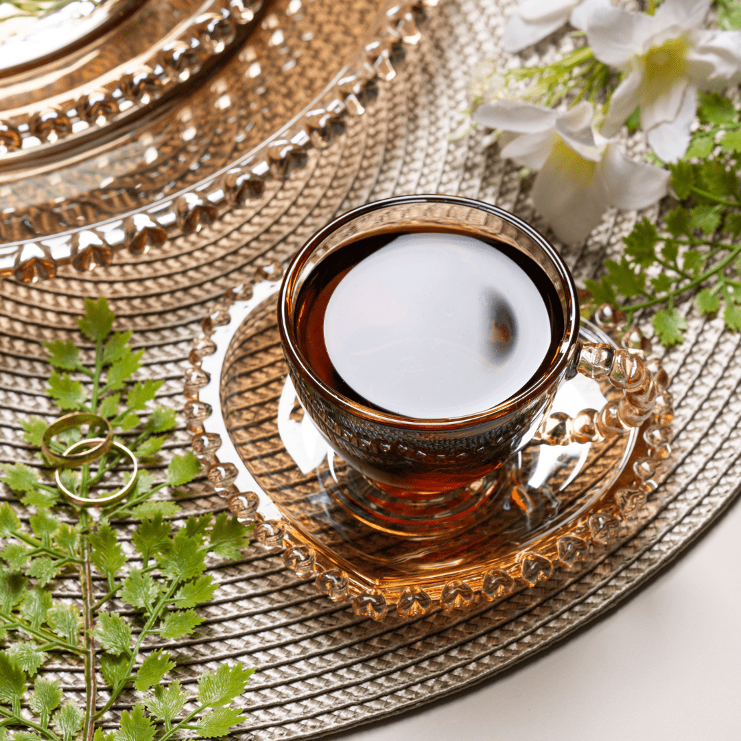 Jogo Americano Redondo Poliester Fresno Areia 38cm