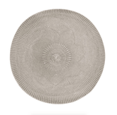 Jogo Americano Serenity Renda Cinza Cimento Queimado 38cm