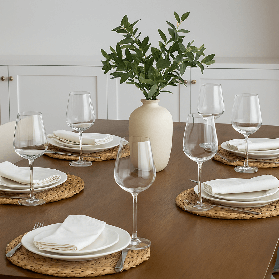 Jogo 6 Taças para Vinho Branco Ardea em Cristal 450ml Full Fit 57984