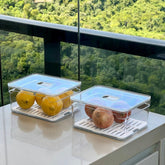 Kit 2 Organizadores Clear Fresh 2,2 Litros