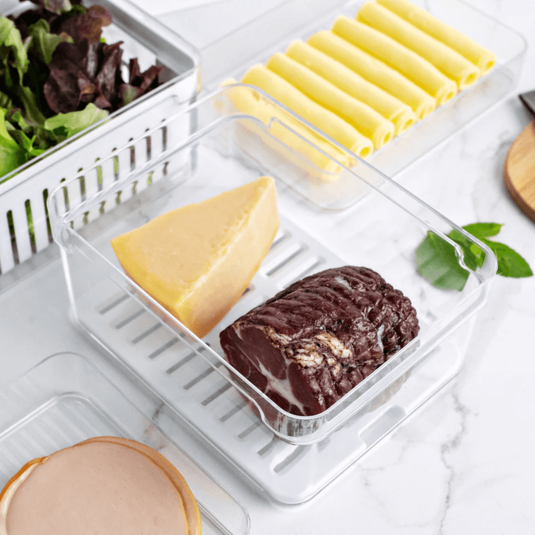 Kit 2 Organizadores Clear Fresh 2,2 Litros