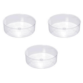 Kit 3 Organizadores Giratórios 23,5cm x 9cm