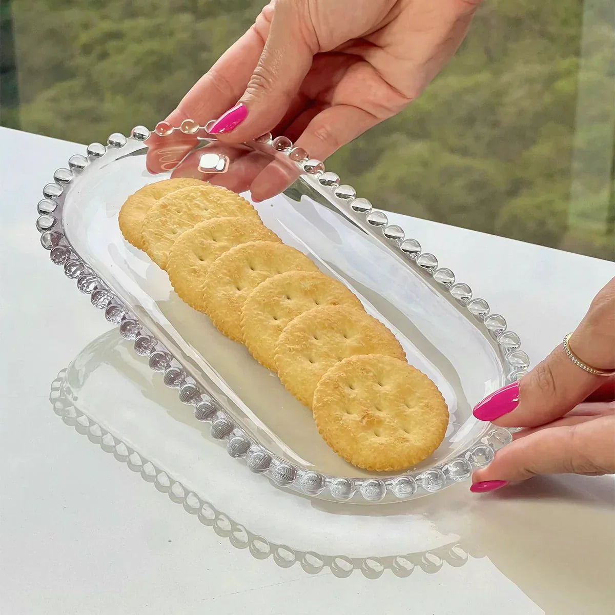 Kit 3 Peças Meleira, Açucareiro e Travessa Pearl