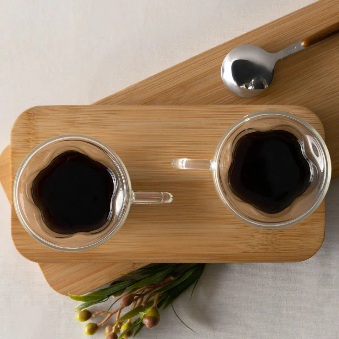 Kit 3 Petisqueiras Bandeja Retangular de Bambu 28cm