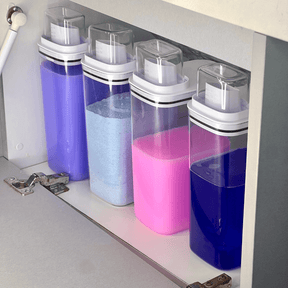 Kit 4 Potes Herméticos Flow Branco 2,3 Litros