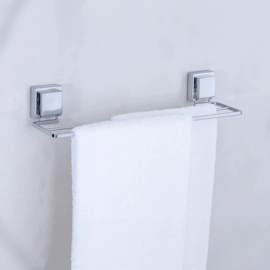 Kit Acessórios para Banheiro de Ventosa Cromado3 Peças