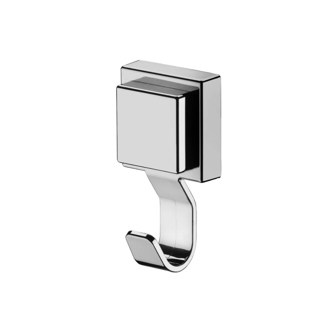 Kit Banheiro Acessórios com Fixação Ventosa Cromado 3 Peças