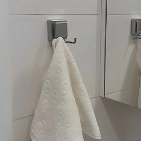 Kit de Banheiro de Ventosa Cromado 4 Peças