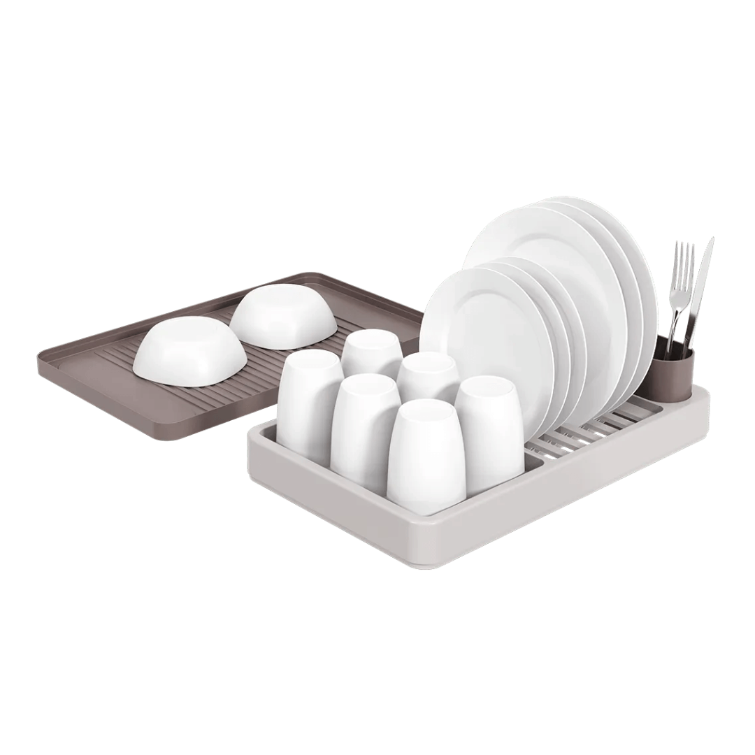 Kit Flat para Cozinha Bege 3 Peças