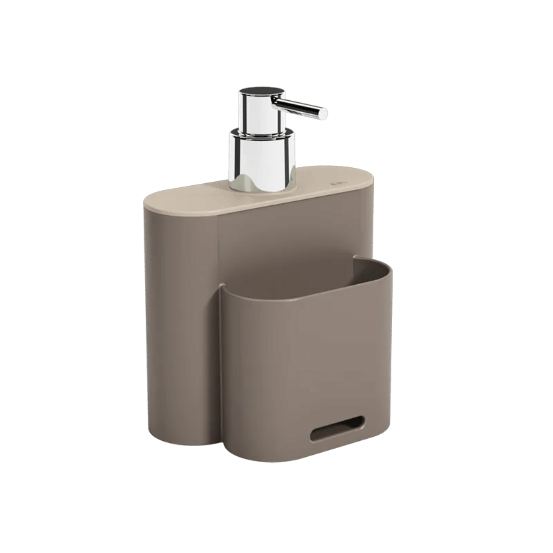 Kit Flat para Cozinha Bege 3 Peças