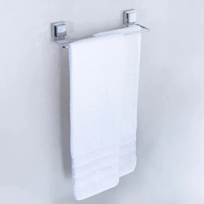 Kit para Banheiro Acessórios de Ventosa Cromado - 4 Peças