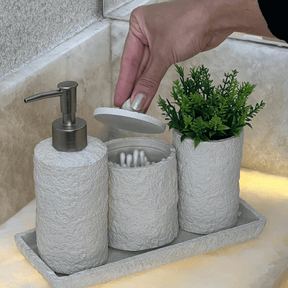 Copo Multiuso em Polirresina  Branco 10,5cm