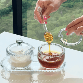 Kit 3 Peças Meleira, Açucareiro e Travessa Pearl