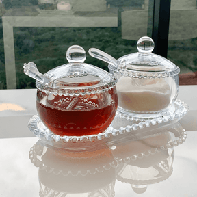 Kit 3 Peças Meleira, Açucareiro e Travessa Pearl