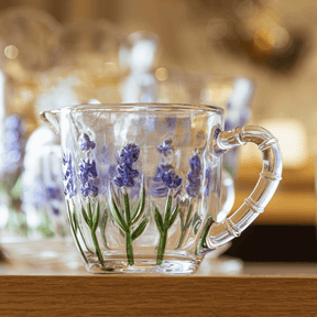 Leiteira de Cristal Lavanda 240ml