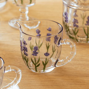 Leiteira de Cristal Lavanda 240ml