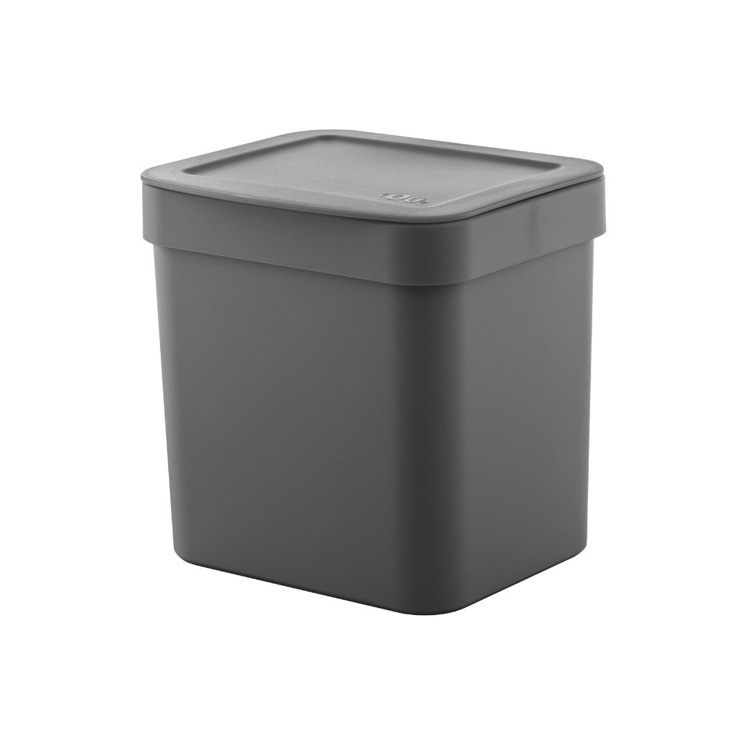 Lixeira Trium Chumbo -  2,5 Litros