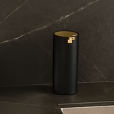 Dispenser Para Detergente Linha Conceito Preto e Dourado