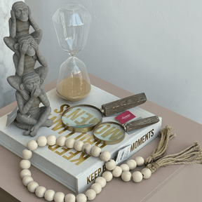 Lupa Decorativa em Poliresina 23cm