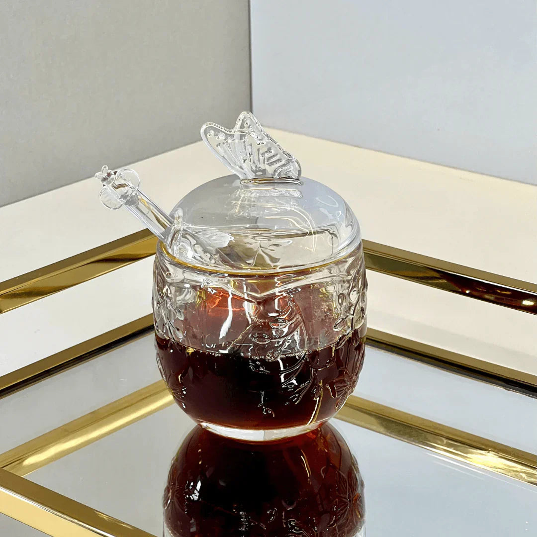 Kit para Mesa Posta New Butterfly Fio de Ouro 4 Peças