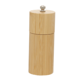 Moedor Manual para Sal e Pimenta Moulin de Bambu 14cm