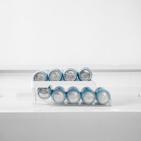 Organizador de 9 Latas Branco Clear Fresh 35cm
