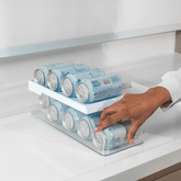 Organizador de 9 Latas Branco Clear Fresh 35cm