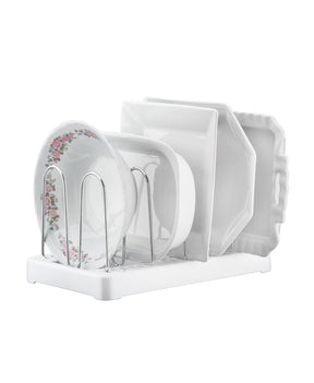 Organizador de Formas, Travessas e Frigideiras Branco