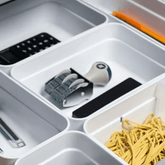 Organizador de Gavetas Mini Logic Branco 11,5cm