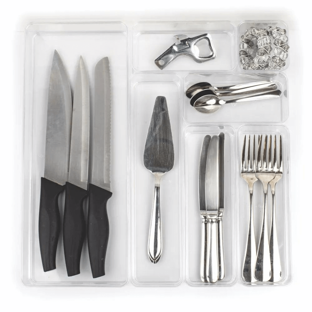 Organizador Encaixa Multiuso Transparente 14,6cm