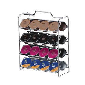 Organizador Porta Cápsulas de Café Dolce Gusto Cromado