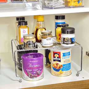 Organizador Retangular Componível Cromado - 32 cm