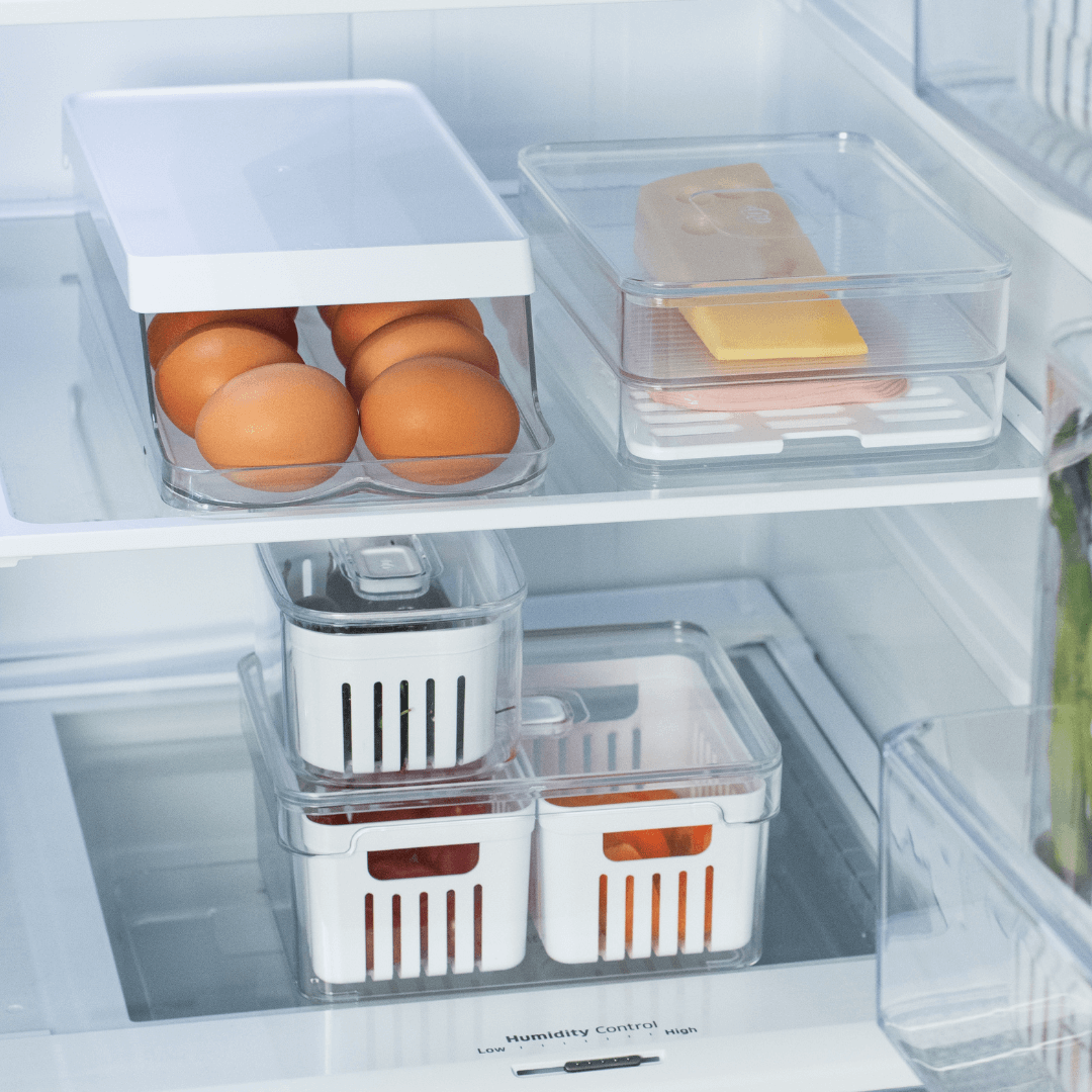 Organizador Porta Frios Duplo Clear Natural