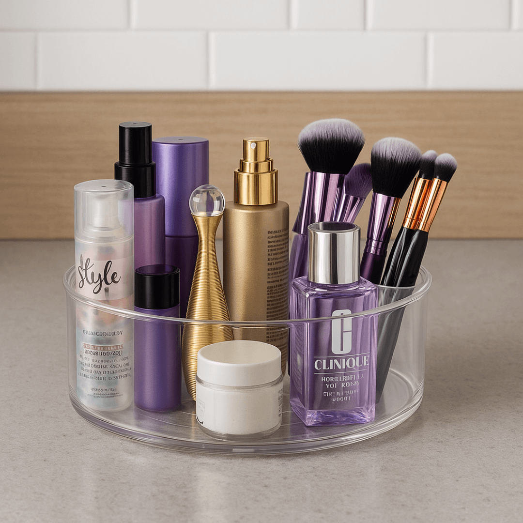 Kit 3 Organizadores Giratórios 23,5cm x 9cm