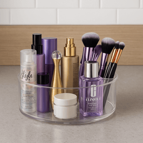 Kit 3 Organizadores Giratórios 23,5cm x 9cm