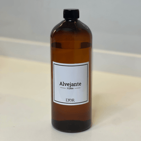 Porta Alvejante de Plástico com Tampa Vintage 1 Litro