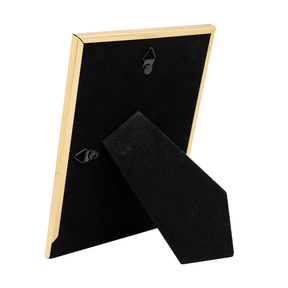 Porta Retrato Classic de Aço Dourado 20cm x 25cm