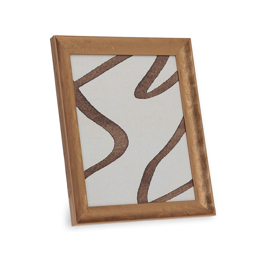 Porta Retrato em MDF Dourado Escuro 20x25cm