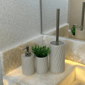 Copo Multiuso em Polirresina Bege 10,5cm