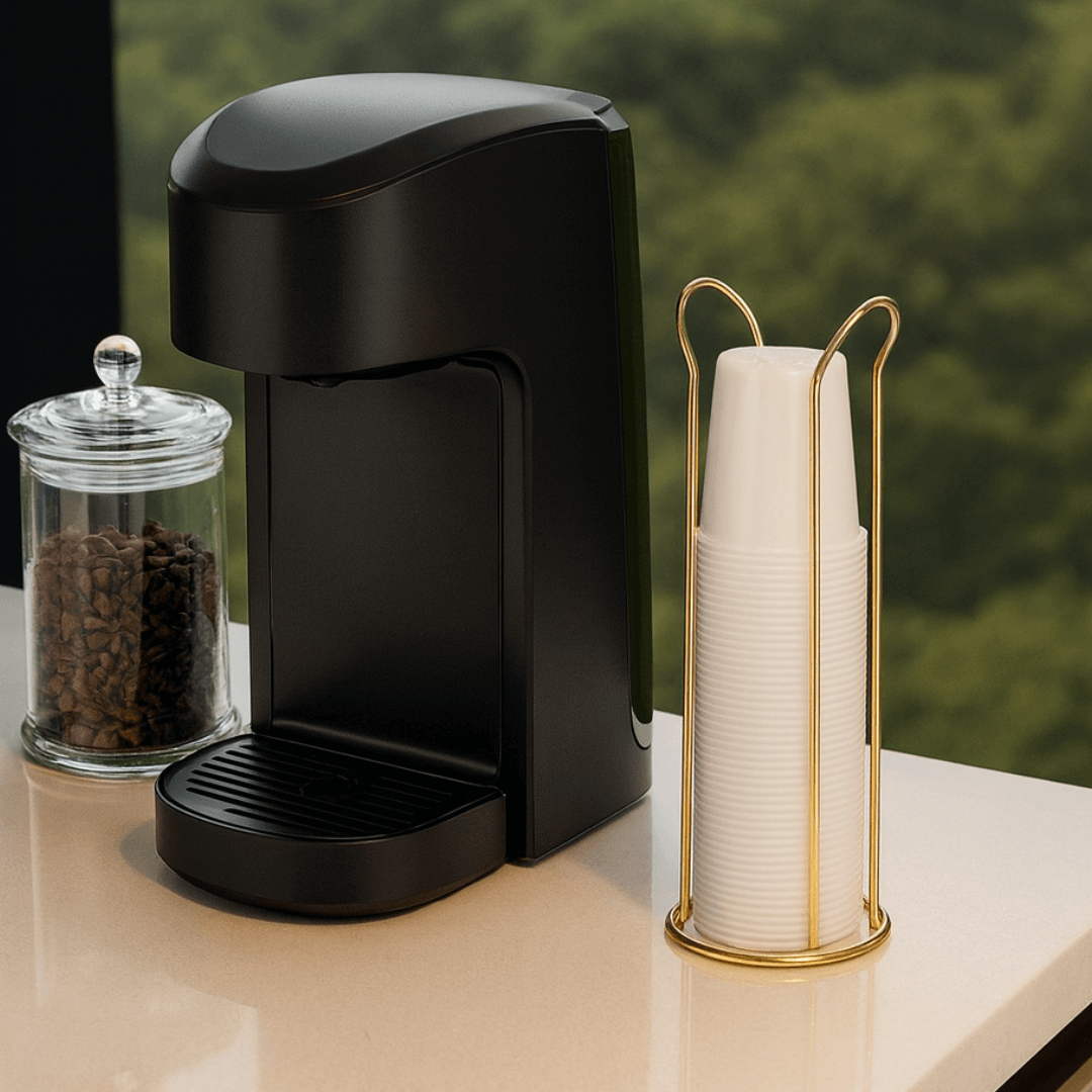 Suporte Porta Copos de Água 200ml Dourado