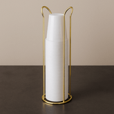 Suporte Porta Copos de Água 200ml Dourado