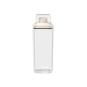 Pote Hermético Dispenser Flow Bege 2,3 Litros