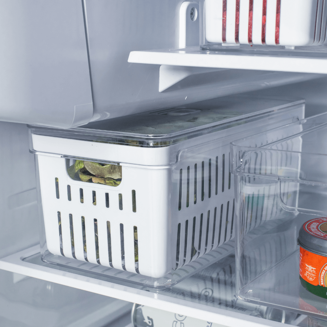 Organizador Clear Fresh com Cesto 5 Litros