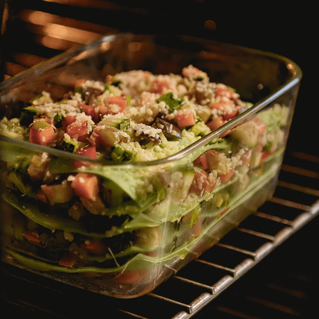 Pote de Vidro Hermético Tampa Branca Fresh Lock 725ml