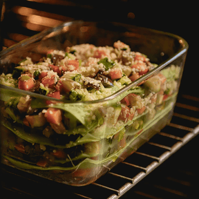 Pote de Vidro Hermético Tampa Branca Fresh Lock 725ml