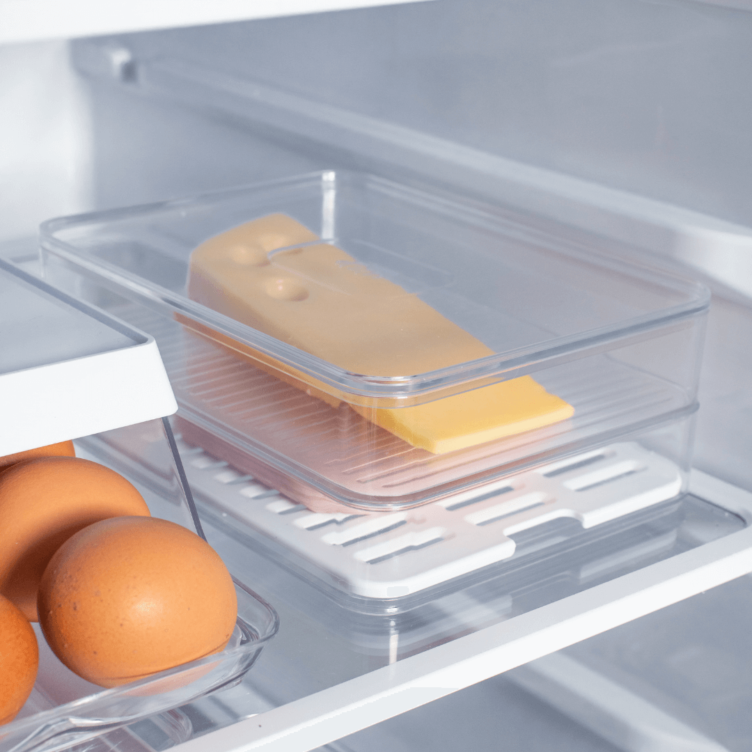 Organizador Porta Frios Duplo Clear Natural