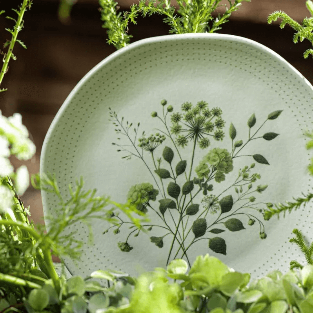 Prato de Sobremesa Orgânico Ammi 19,5cm
