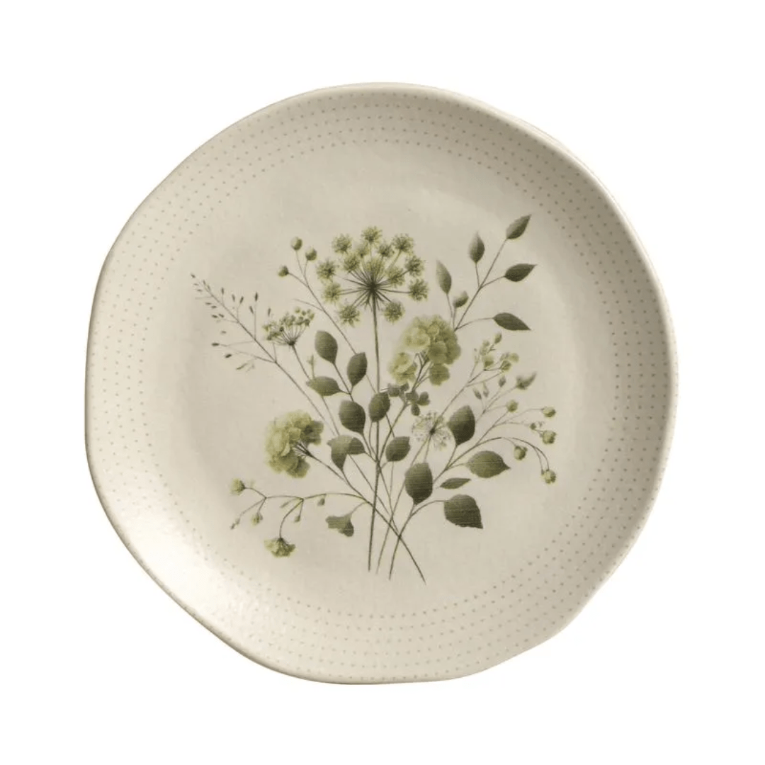 Prato de Sobremesa Orgânico Ammi 19,5cm