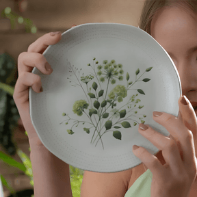 Prato de Sobremesa Orgânico Ammi 19,5cm