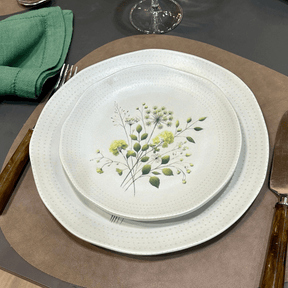 Prato de Sobremesa Orgânico Ammi 19,5cm